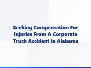 Alabama Truck Accident Injury Compensation Claims